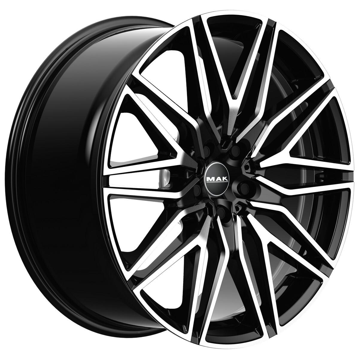 Литі диски Mak Sturm R21 W10.5 PCD5x112 ET42 DIA66.6 (black polished)-зображення-3