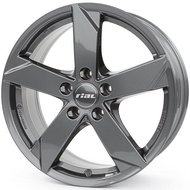 Литі диски Rial Kodiak R16 W7 PCD5x112 ET48 DIA57.1 (grey)-зображення-1