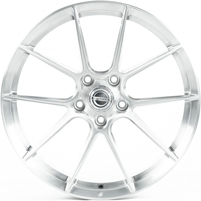 Литі диски WS Forged WS-103C R19 W10 PCD5x120 ET28 DIA72.5 (brushed silver)-зображення-1