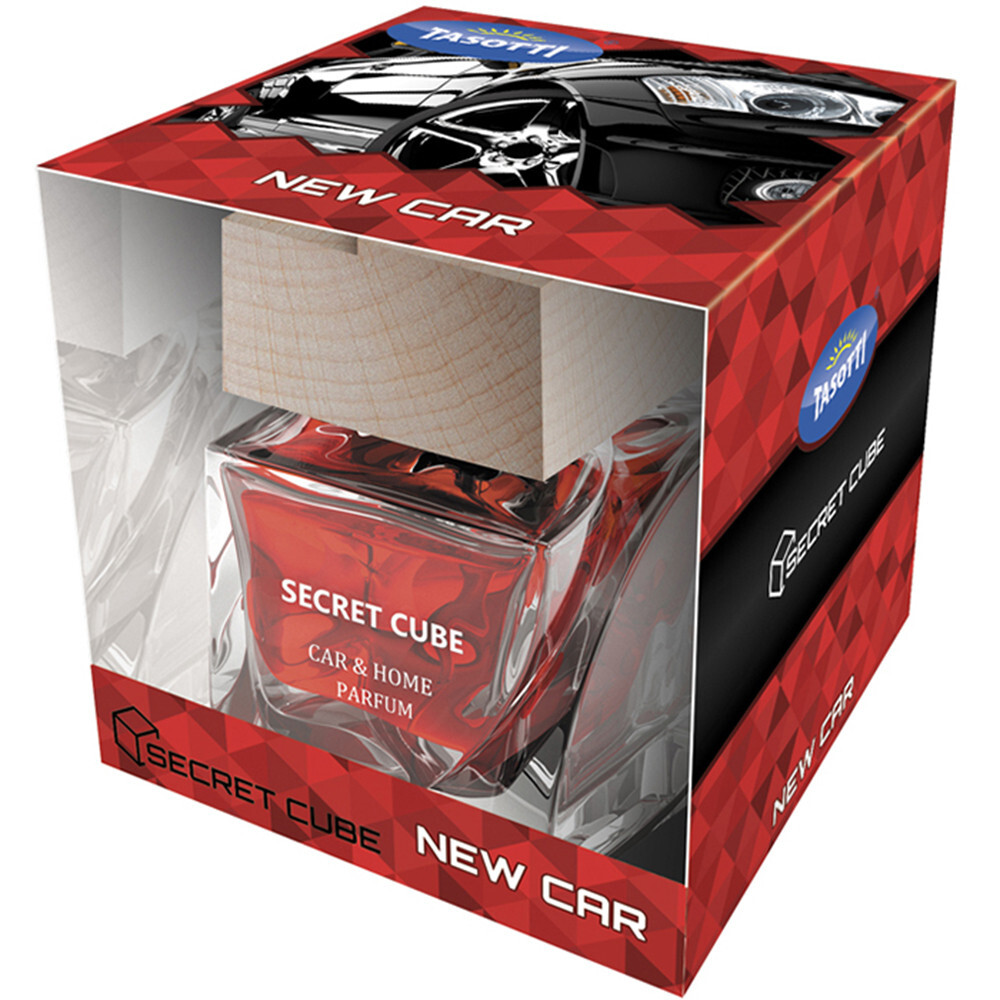 Ароматизатор спрей-пробка Tasotti Secret Cube New Car (Нова Машина) 50ml