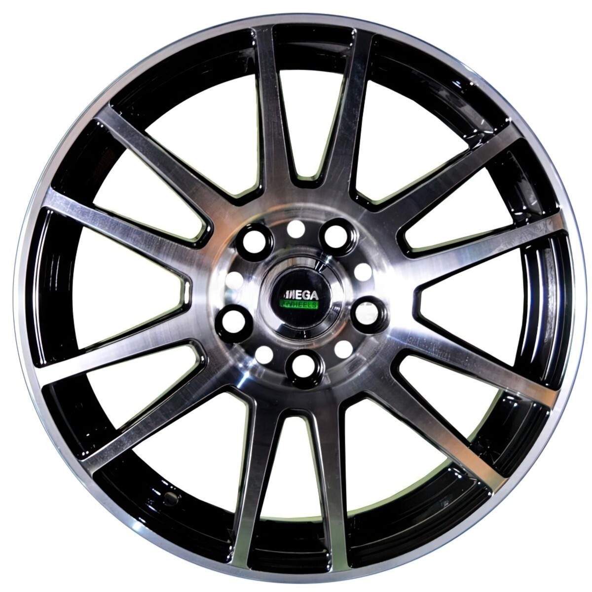 Литі диски Replica (285-150) R15 W6 PCD5x105 ET39 DIA56.6 (BKF)-зображення-1