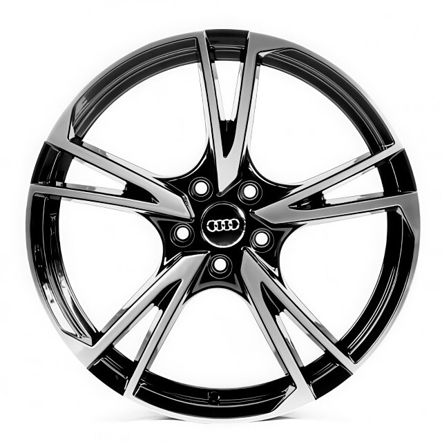 Литі диски Replica Audi (A5156) R19 W8.5 PCD5x112 ET40 DIA66.6 (gloss black machined face)
