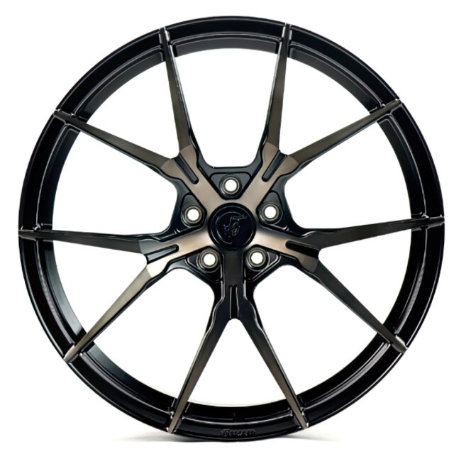 Литі диски WS Forged WS-102C R21 W9.5 PCD5x112 ET31 DIA66.6 (satin black dark machined face)