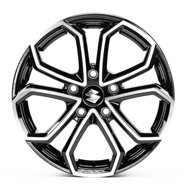 Литі диски Replica Suzuki (SZ5089) R17 W7 PCD5x114.3 ET45 DIA60.1 (gloss black machined face)