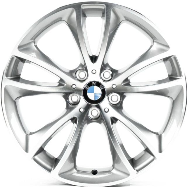 BMW (B128) gun metal machined face Литі диски Replica BMW (B128) R19 W9 PCD5x120 ET44 DIA72.6 (gun metal machined face)