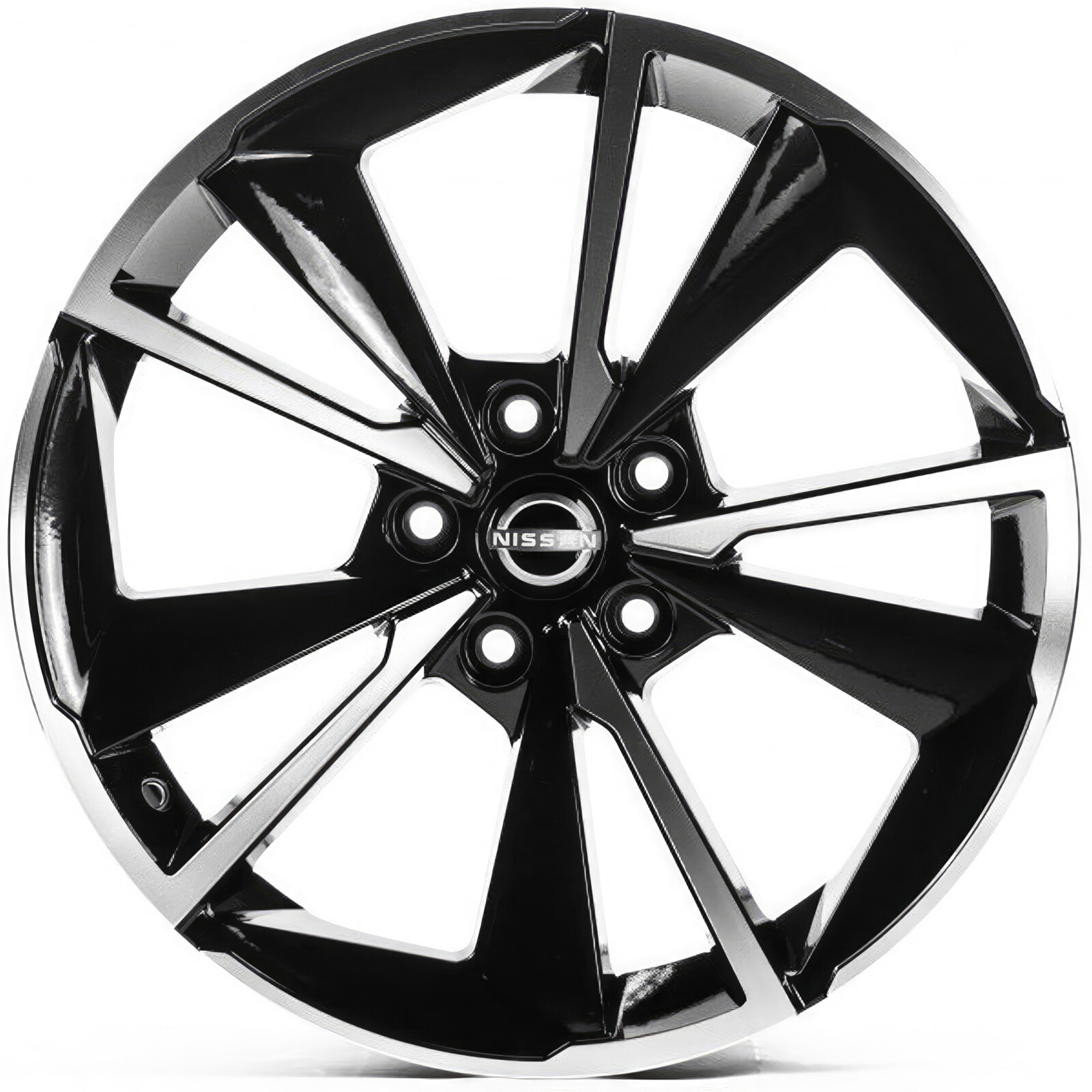 Литі диски Replica Nissan (NS18289) R18 W7.5 PCD5x114.3 ET45 DIA66.1 (gloss black machined face) Литі диски Replica Nissan (NS18289) R18 W7.5 PCD5x114.3 ET45 DIA66.1 (gloss black machined face)