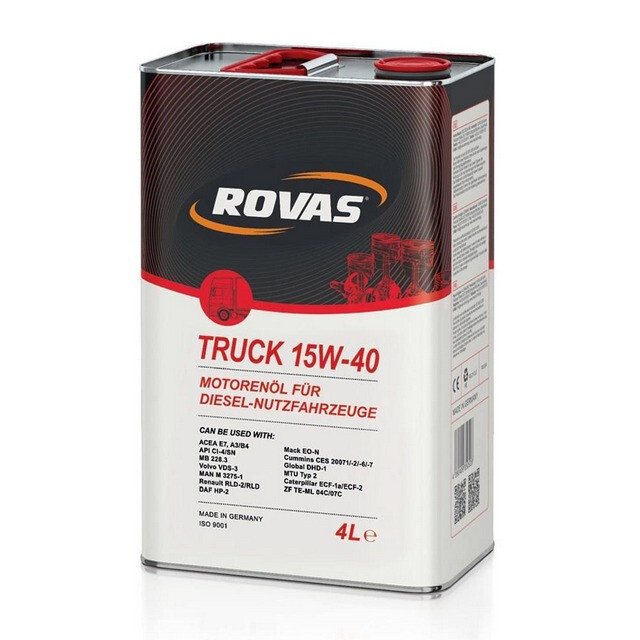 Моторна олива Rovas Truck 15W-50 (20л.)