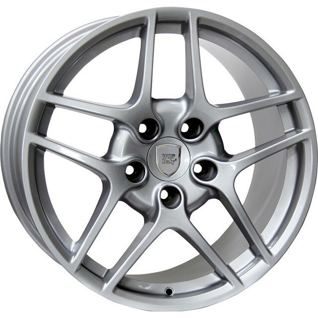 Литі диски WSP Italy Porsche (W1053) Helios R19 W8.5 PCD5x130 ET53 DIA71.6 (silver)-зображення-1