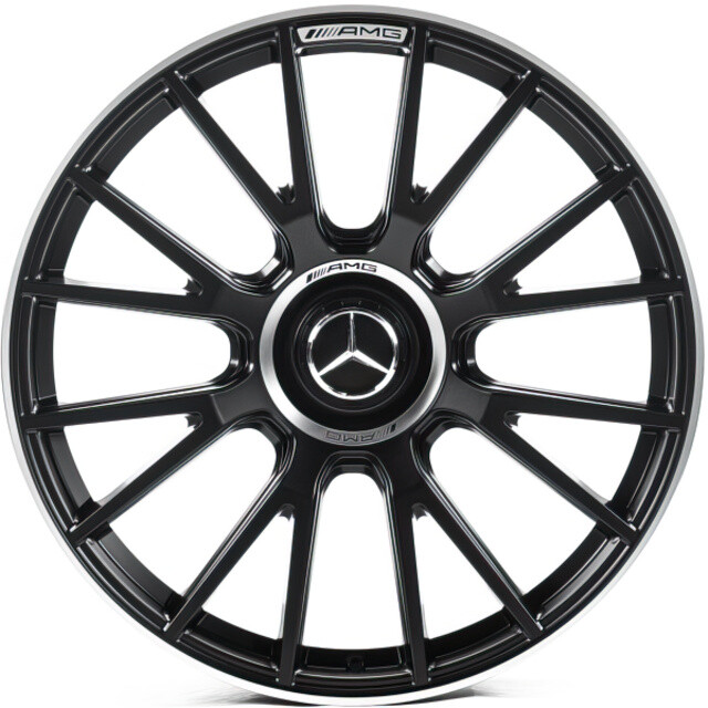 Литі диски Replica Forged Mercedes (MR012) R21 W9.5 PCD5x112 ET25.1 DIA66.45 (satin black lip polished)