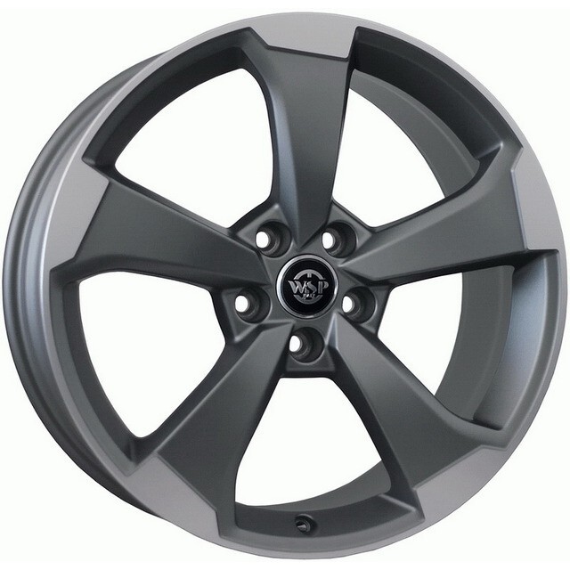 Литі диски WSP Italy Audi (W572) Lipari R19 W8 PCD5x112 ET45 DIA57.1 (matt gun metal polished)-зображення-1