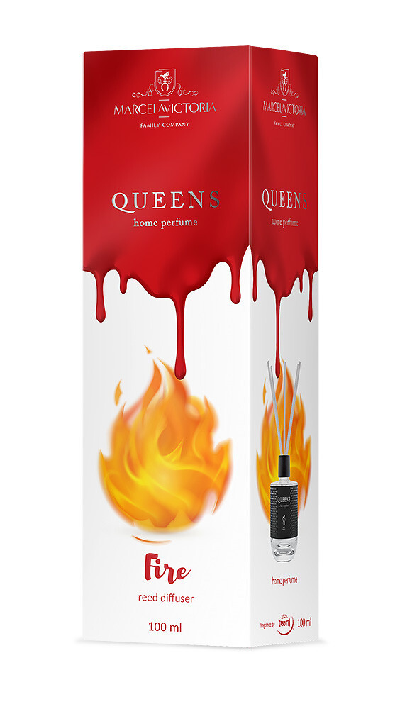 Аромодифузор MarcelaVictoria Queens White Fire (Вогонь) 100ml Аромодифузор MarcelaVictoria Queens White Fire (Вогонь) 100ml