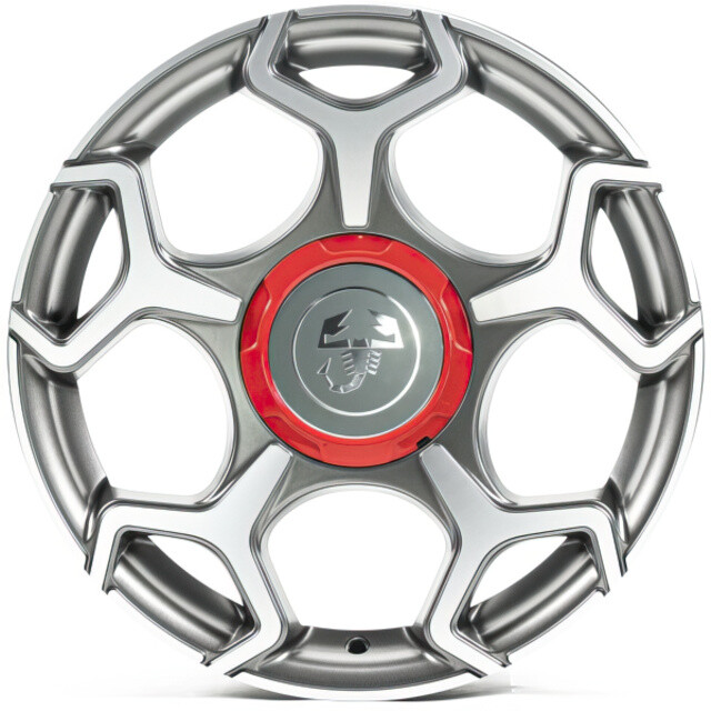 Литі диски Replica Fiat (FT5366) R16 W7 PCD4x98 ET38 DIA58.1 (satin grey machined face)