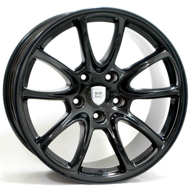 Литі диски WSP Italy Porsche (W1052) Corsair R19 W11 PCD5x130 ET45 DIA71.6 (gloss black)-зображення-1