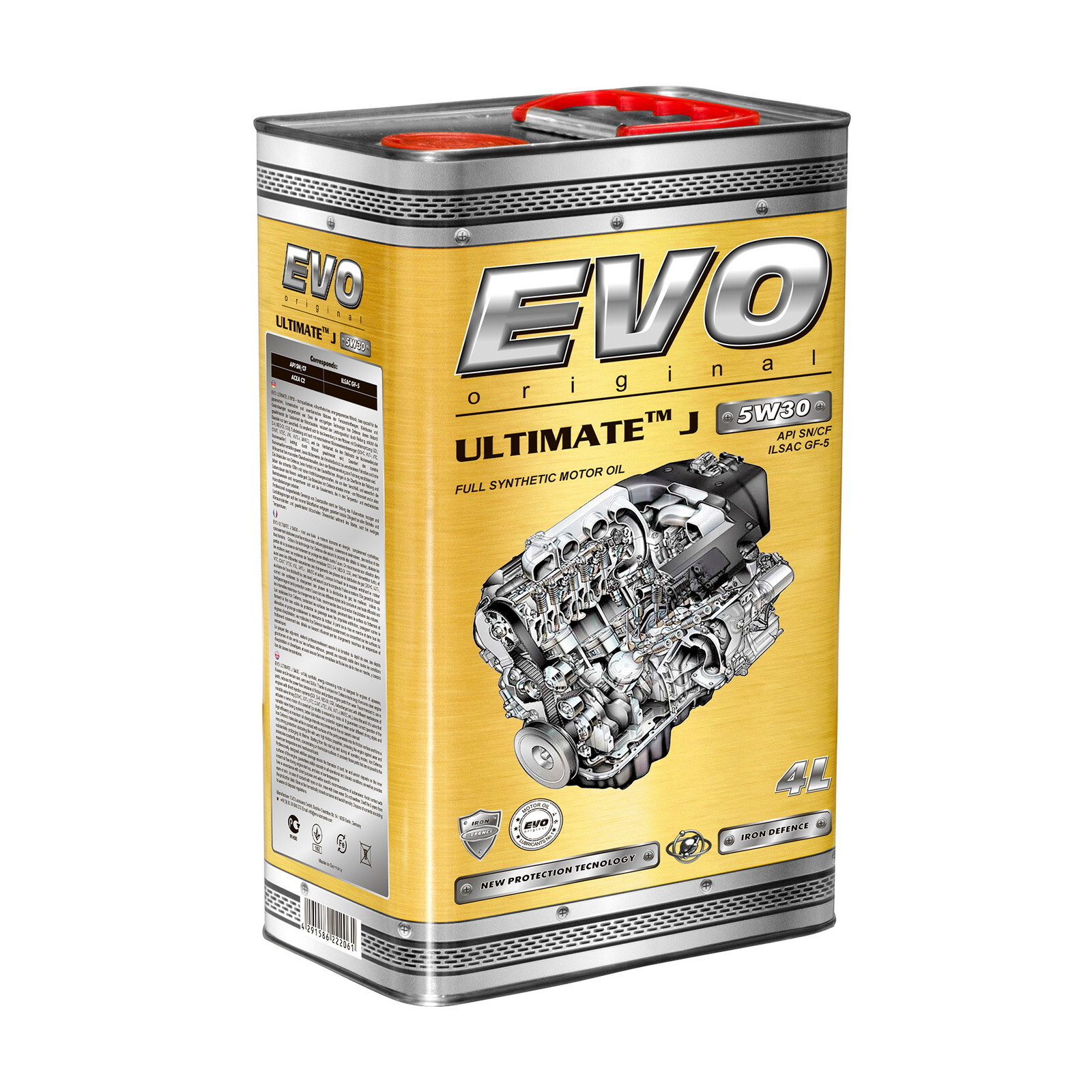 Моторна олива Evo Ultimate J 5W-30 (4л.)