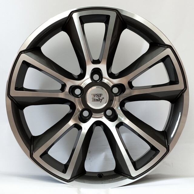 Литі диски WSP Italy Opel (W2504) Moon R18 W8 PCD5x115 ET46 DIA70.2 (anthracite polished)