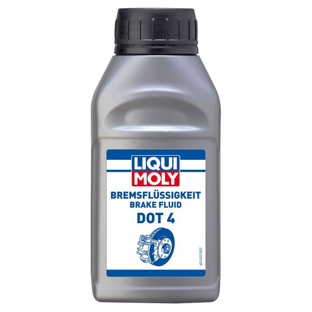 Гальмівна рідина Liqui Moly BREMS-FLÜSSIGKEIT DOT 4 (0,25л.)-зображення-1