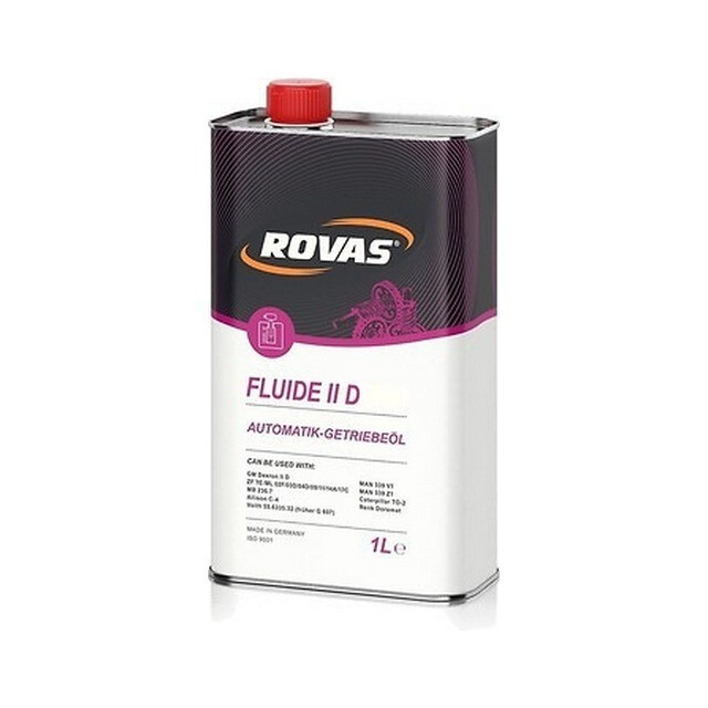 Трансмісійна олива Rovas Fluide IID (1л.)