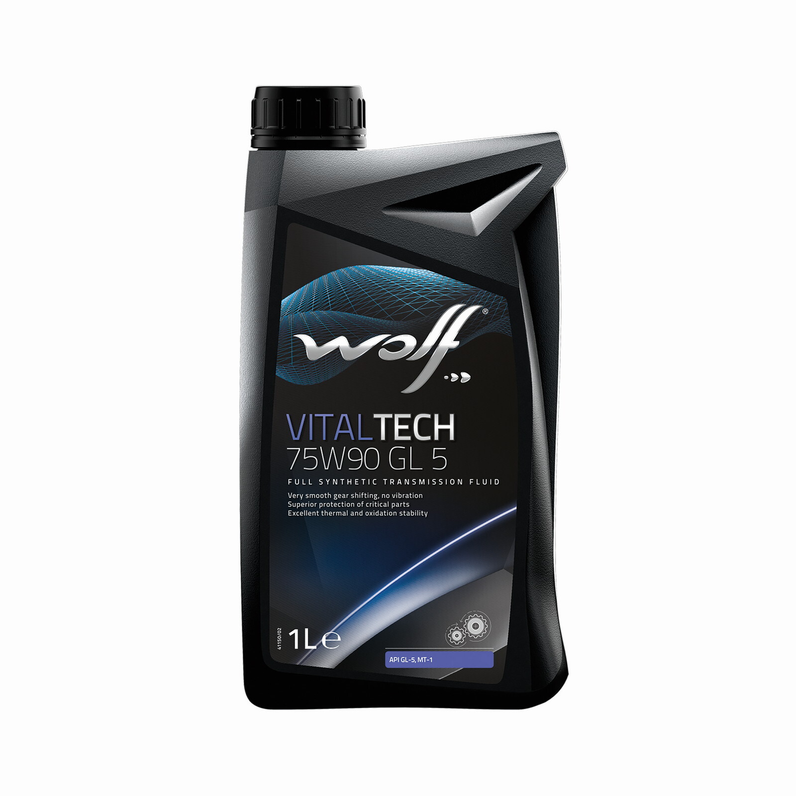 Трансмісійна олива Wolf Vitaltech GL-5 75W-90 (1л.)