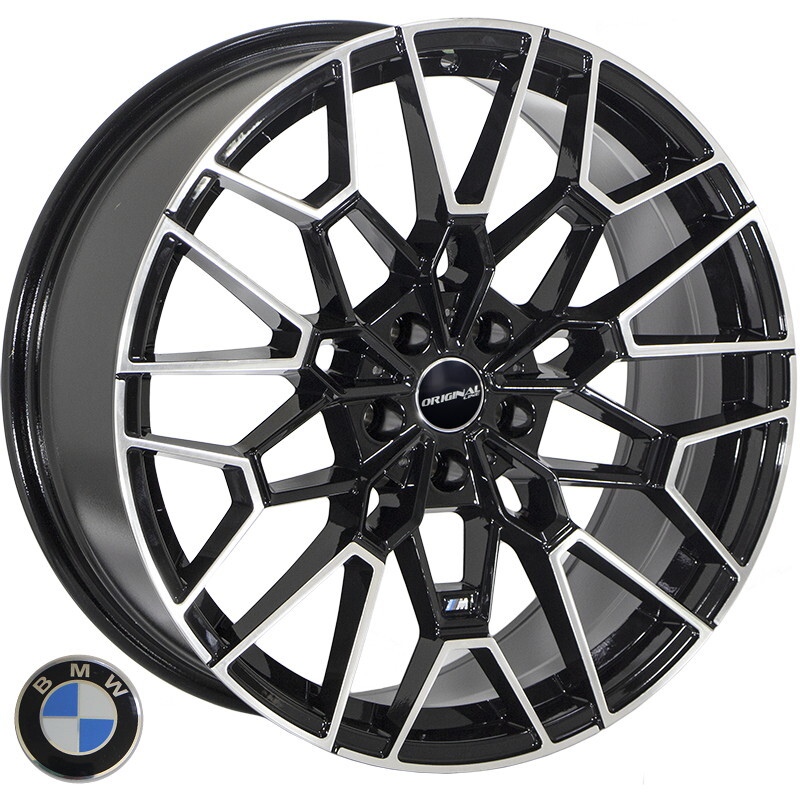 Литі диски ZF FBX251 R20 W8.5 PCD5x112 ET26 DIA66.6 (BMF)-зображення-1