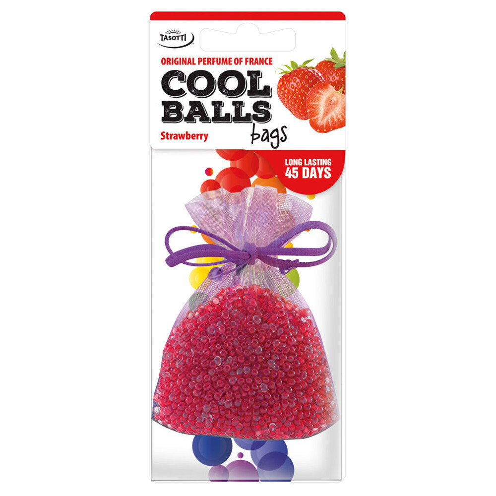 Ароматизатор мішечок Tasotti Cool Balls Bags Strawberry (Полуниця) 25g Ароматизатор мішечок Tasotti Cool Balls Bags Strawberry (Полуниця) 25g