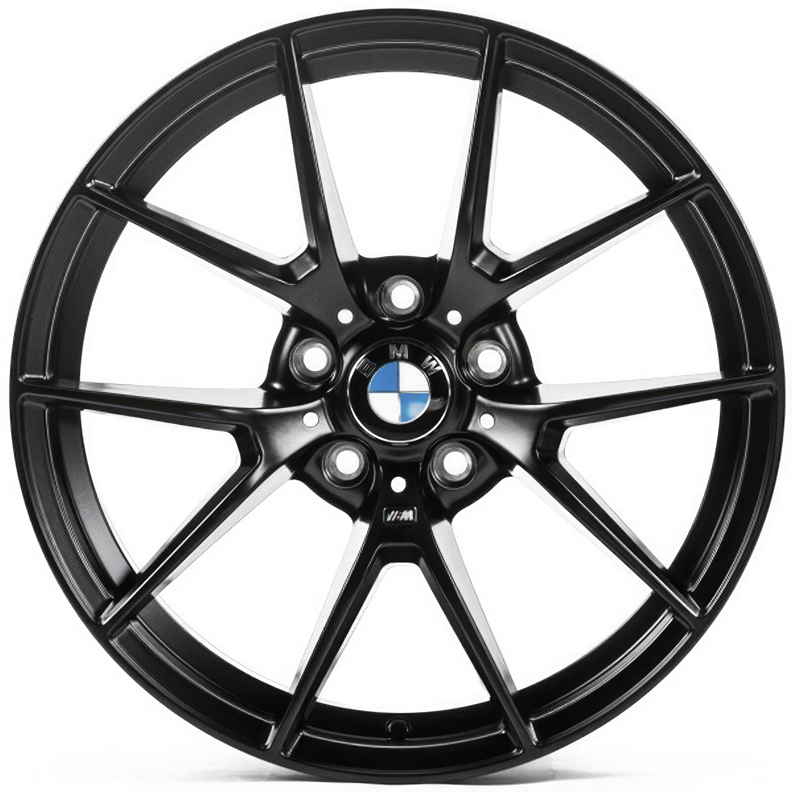 Литі диски Replica BMW (B243) R19 W9.5 PCD5x112 ET35 DIA66.5 (satin black)-зображення-1