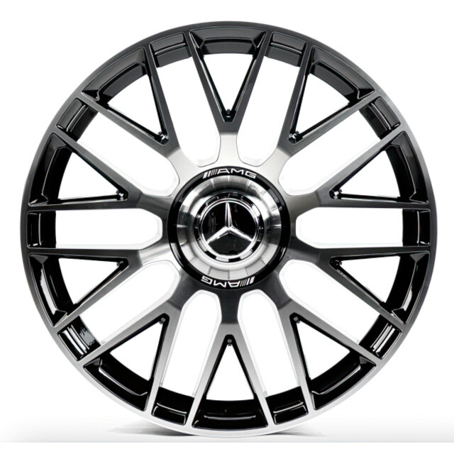 Литі диски Replica Mercedes (MR932) R19 W9.5 PCD5x112 ET43 DIA66.6 (MB)-зображення-1