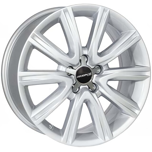 Литі диски Replica Audi (TL0313) R18 W8 PCD5x112 ET39 DIA66.6 (silver)-зображення-1
