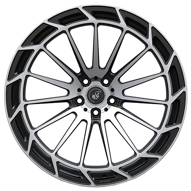 Литі диски WS Forged WS-19M R21 W10 PCD5x112 ET20 DIA66.6 (satin black machined face)-зображення-1