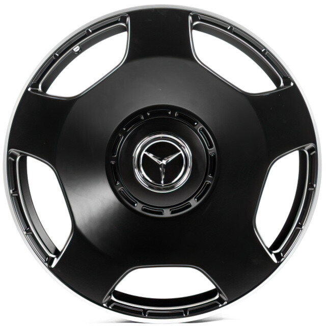 Литі диски Replica Mercedes (MR3305) R22 W10 PCD5x130 ET35 DIA84.1 (matt black machined lip)-зображення-1