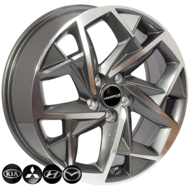 Литі диски ZF TL0048 R18 W7 PCD5x114.3 ET51 DIA67.1 (GMF)