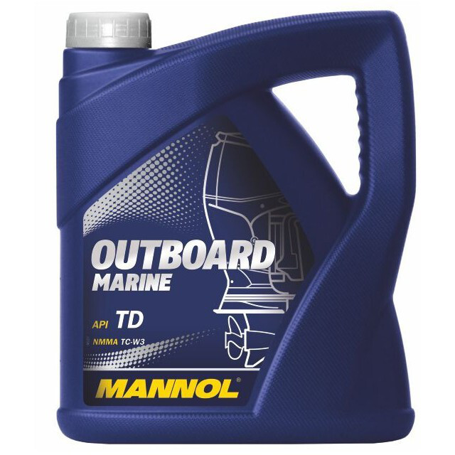 Моторна олива Mannol Outboard Marine TD (4л.)