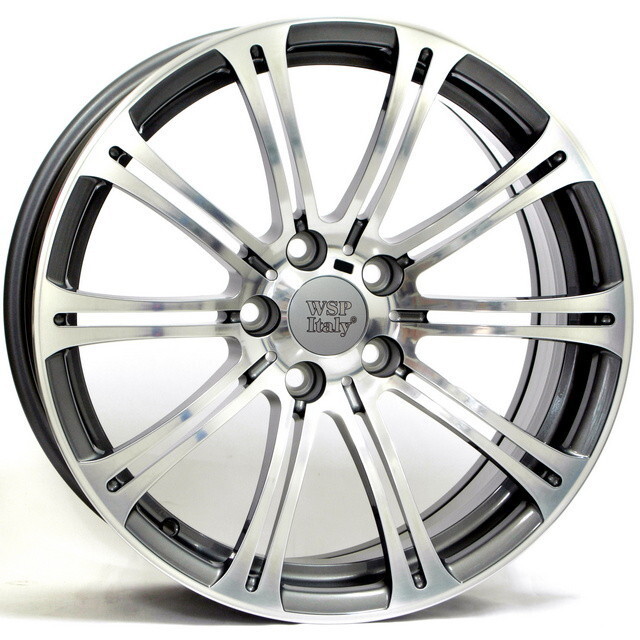 Литі диски WSP Italy BMW (W670) M3 Luxor R19 W8.5 PCD5x120 ET29 DIA72.6 (anthracite polished)