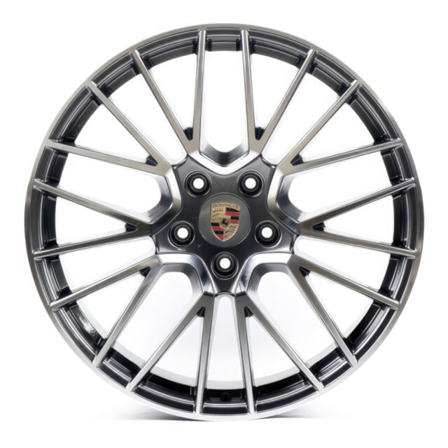 Литі диски Replica Porsche (PR550) R21 W11 PCD5x130 ET58 DIA71.6 (grey machined face)