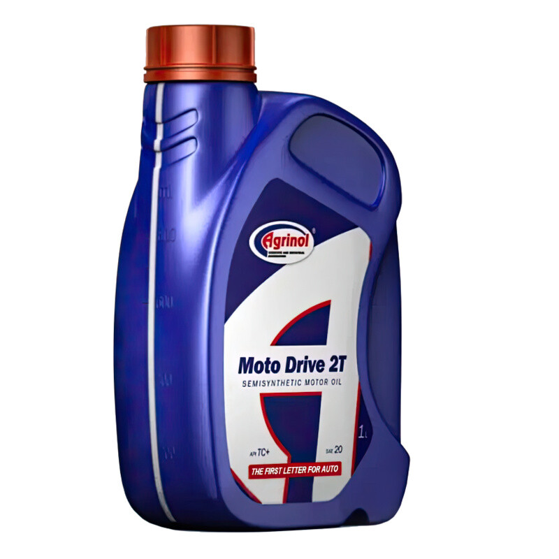 Моторна олива Agrinol Aqua Moto 2T (Semisynt) SAE-20 (1л.)-зображення-1