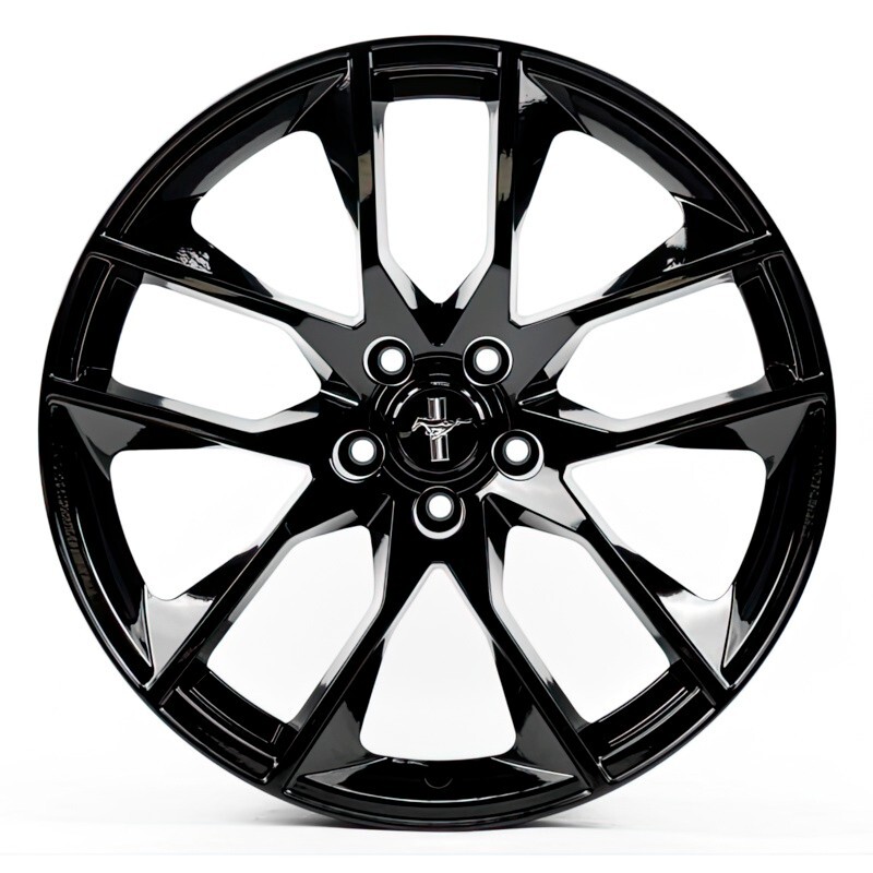 Литі диски Replica Ford (MUS1024) R20 W10 PCD5x114.3 ET45 DIA70.6 (gloss black)-зображення-1