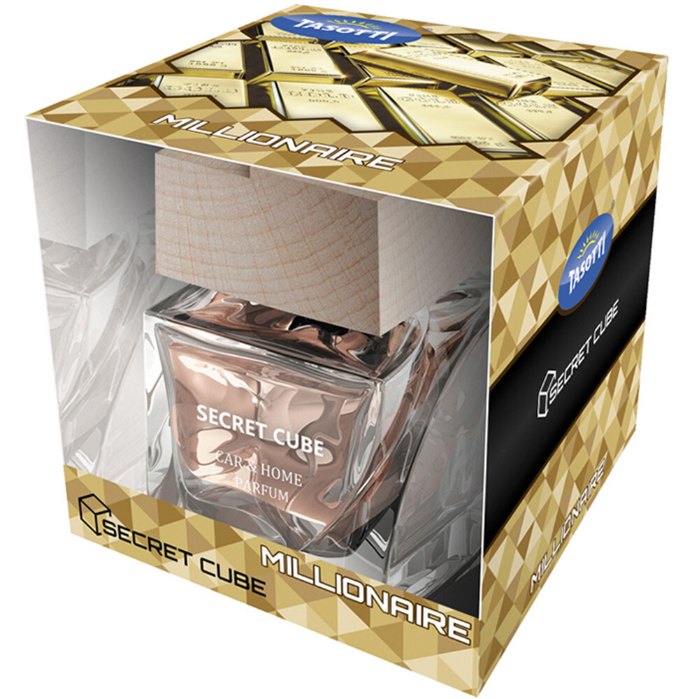 Ароматизатор спрей-пробка Tasotti Secret Cube Millionaire (Мільйонер) 50ml