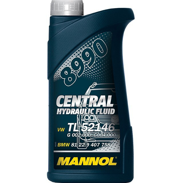 Гідравлічне масло Mannol 8990 Central Hydraulic Fluid (0,5 л)-зображення-1