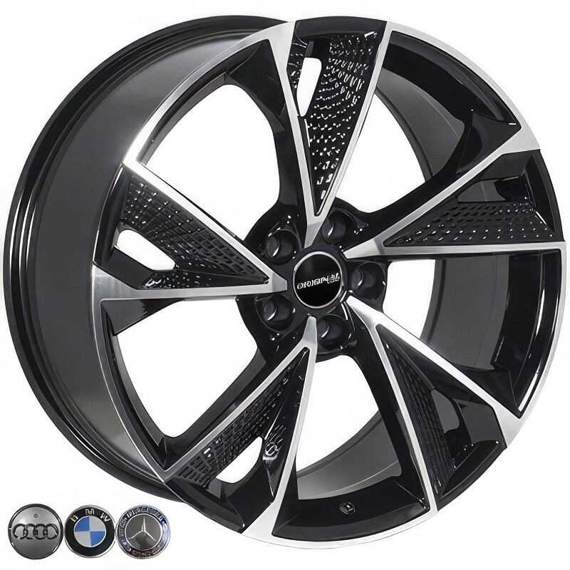 Литі диски Replica Audi (BK5749) R20 W9 PCD5x112 ET25 DIA66.6 (BP)-зображення-1