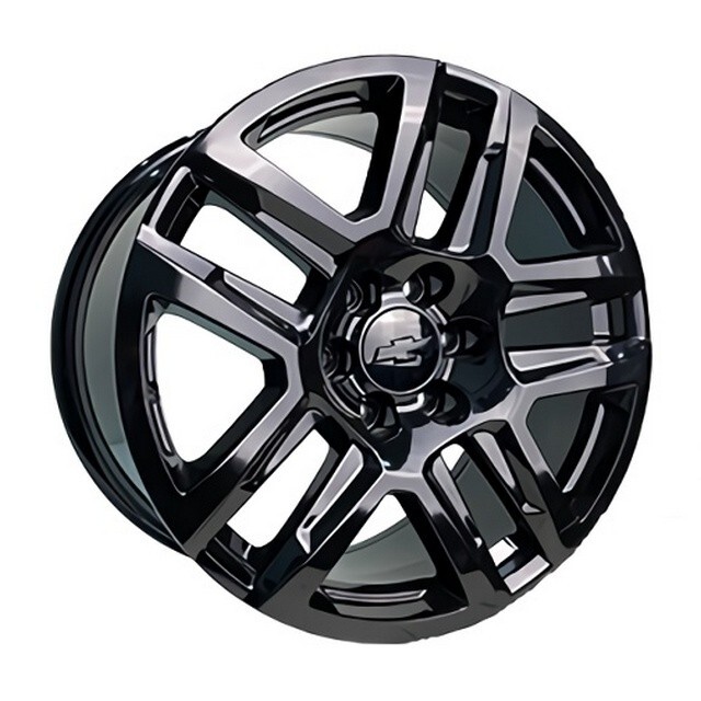 Литі диски Replica Chevrolet (GN7025) R20 W9 PCD6x139.7 ET28 DIA78.1 (BK)-зображення-13