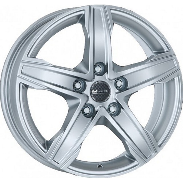 Литі диски Mak King 5 R16 W6.5 PCD5x120 ET51 DIA65.1 (silver)