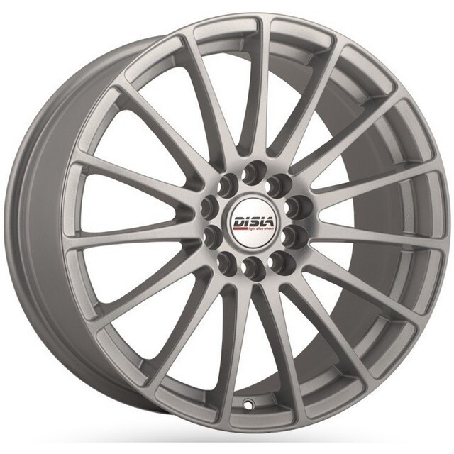 Литі диски Disla Turismo R17 W7.5 PCD5x112 ET40 DIA66.6 (silver)-зображення-1