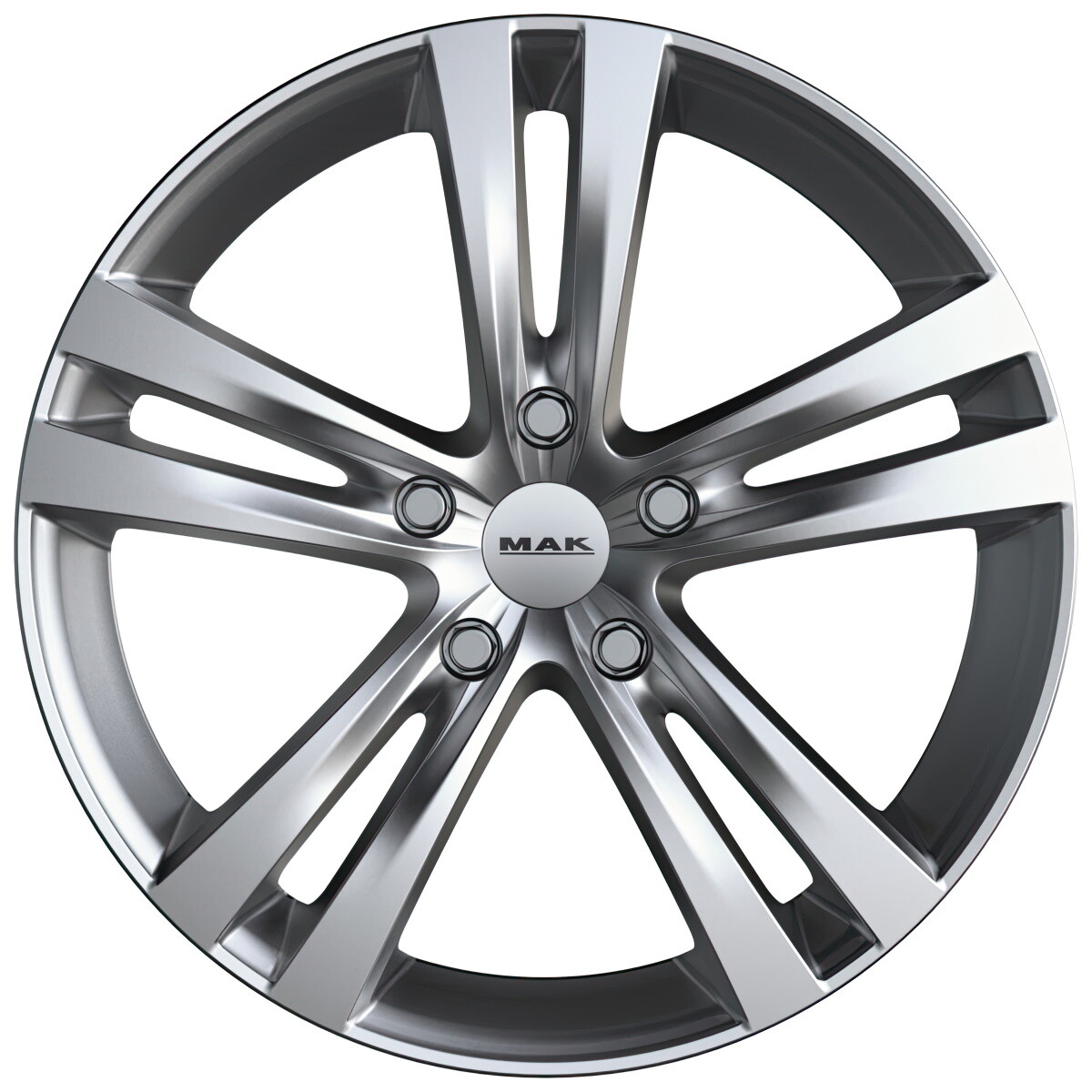 Литі диски Mak Zenith R14 W4.5 PCD4x100 ET39 DIA54.1 (light titan)-зображення-1