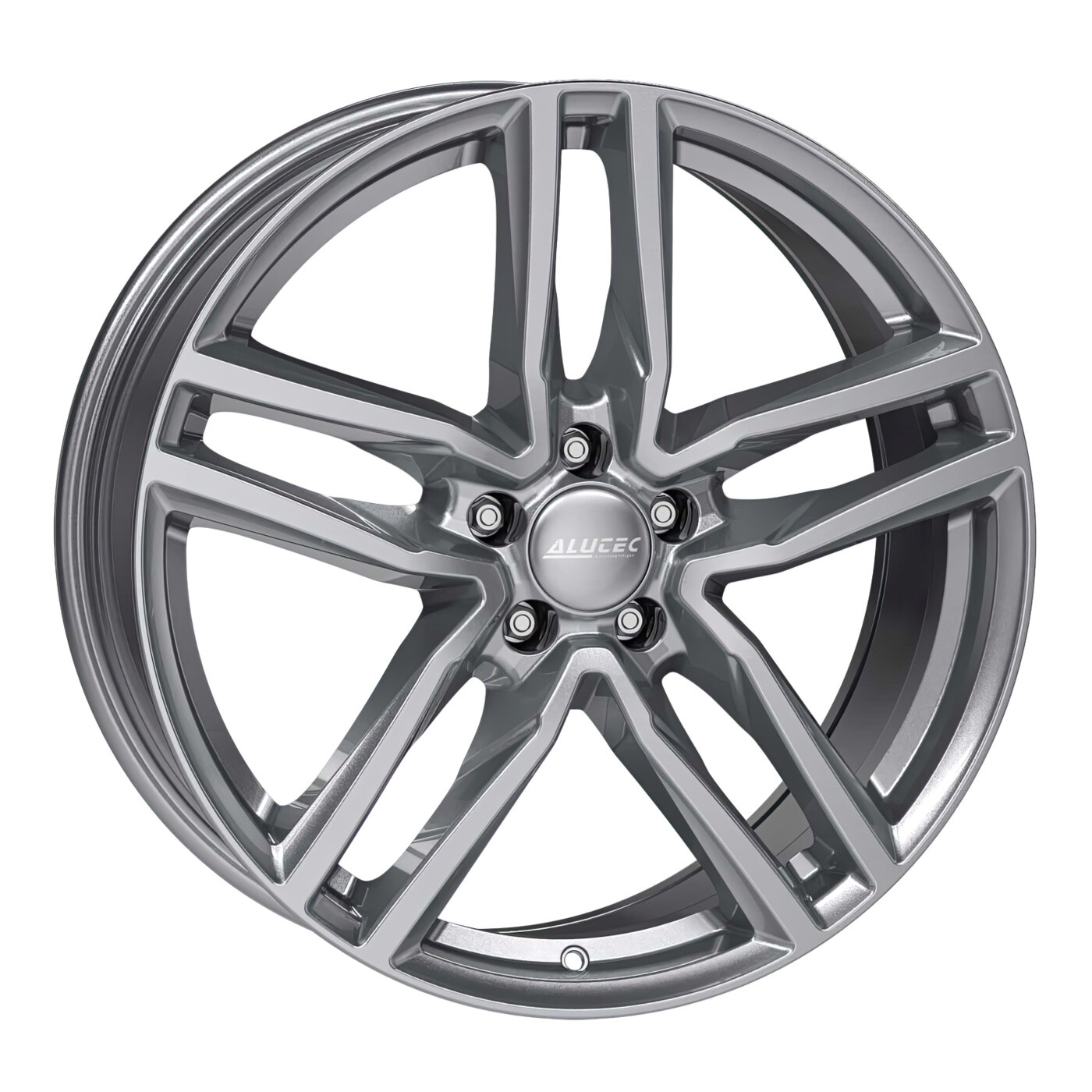 Ikenu grey polished Литі диски Alutec Ikenu R16 W6.5 PCD5x105 ET38 DIA56.6 (grey polished)
