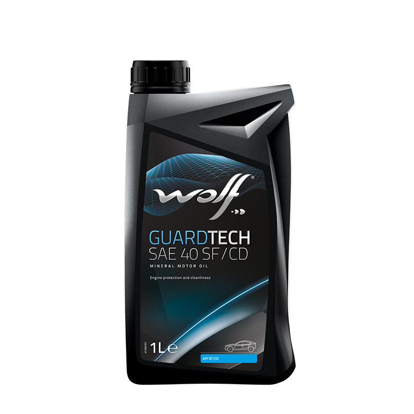 Моторне масло Wolf GuardTech SF/CD SAE 40W (1л.)