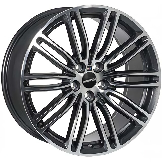 Литі диски ZF TL1518 R19 W8 PCD5x112 ET30 DIA66.6 (BlackGMF)-зображення-1