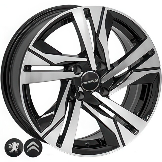 Литі диски ZW BK5543 R16 W7 PCD4x108 ET25 DIA65.1 (BP)