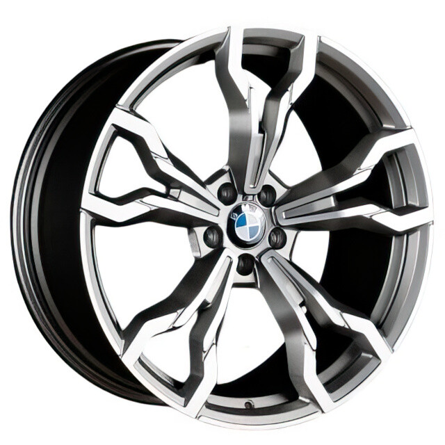 Ковані диски Replica Forged BMW (B22828) R21 W9.5 PCD5x112 ET31 DIA66.6 (matt graphite machined face)