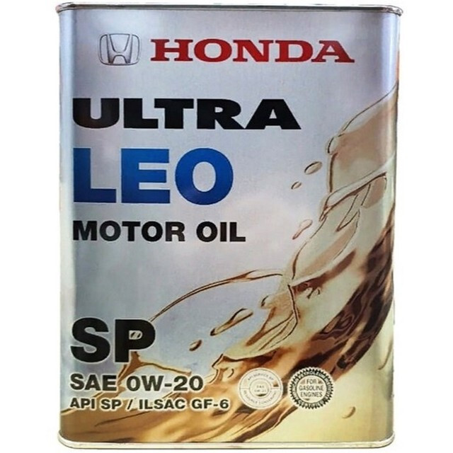 Моторне масло Honda Ultra LEO SP/GF-6 0W-20(Japan) (4л.)-зображення-1