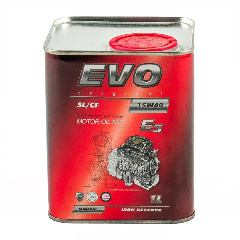 Моторне масло Evo E3 SL/CF 15W-40 (1л.) Моторне масло Evo E3 SL/CF 15W-40 (1л.)