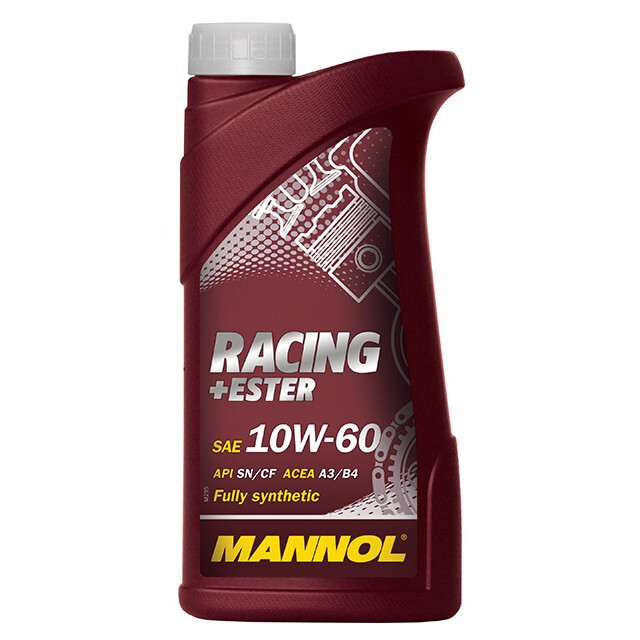 Моторна олива Mannol Racing+Ester SN/SM/CF SAE 10W-60 (1л.) Моторна олива Mannol Racing+Ester SN/SM/CF SAE 10W-60 (1л.)